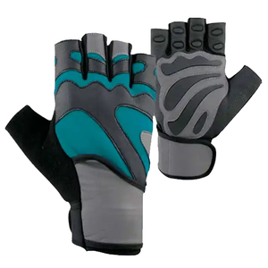 Venta al por mayor personalizados mejores guantes de gimnasio de alta resistencia transpirable de cuero equipo deportivo para el levantamiento de pesas Fitness mejor protección de las manos - Product Image 4