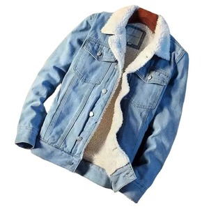 Veste d'hiver à carreaux en flanelle doublée de laine pour hommes avec bouton veste à capuche à manches longues pulls pour hommes manteau veste de style moto - Product Image 2