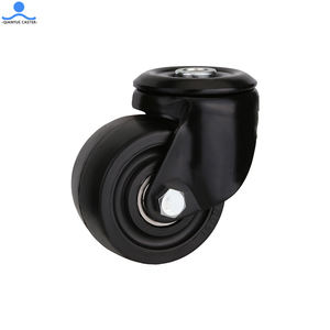 Schraube drehbar Low Profile <span class=keywords><strong>Caster</strong></span> 3 Zoll Anti Static PP Wheel Universal Stuhl Schrank Möbel Rollen - Product Image 2