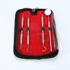 Instruments chirurgicaux dentaires VERITAS de haute qualité, 4 pièces, en acier manuel, ensembles d'examen avec spatule de remplissage en résine composite - Product Image 2