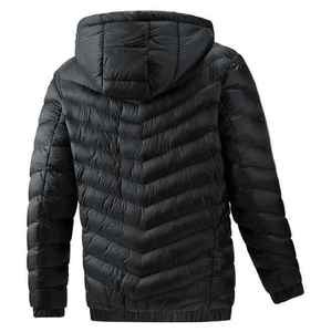 Chaqueta Acolchada de Lona Personalizable para Hombre, Ajustable, Transpirable, Cómoda, Estilo Urbano, Cuello Alto, Nueva Colección - Product Image 4