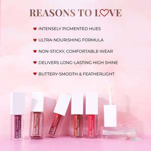 ลิปกลอสเนื้อเซรั่มผสมสมุนไพร พร้อมสารสกัดจากเนยมะม่วงและน้ำมันโจโจบา - Product Image 2
