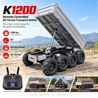 Livraison Gratuite – Mini-Dumper Électrique 1 Tonne Télécommandé Auto-chargeur, Chariot à Roues pour Agriculture et Exploitation Agricole