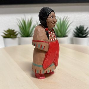 YEEYAYA intagliato a mano scultura in legno indiano naturale in ottone americano Art Deco Design per la decorazione della sala da pranzo - Product Image 6