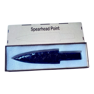 Figuras de Cuchillo de Obsidiana Negra Natural, Decoración de Cristal para el Hogar y la Oficina, Adornos de Piedra, Estatua de Daga para Altar, Herramientas y Suministros de Wicca - Product Image 2