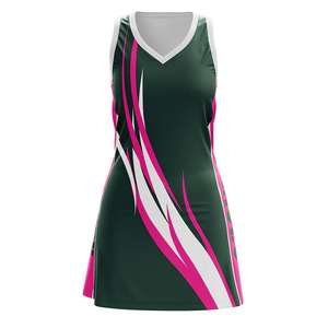 Nouveaux uniformes de netball au design personnalisé, logo de marque personnalisé, sublimation, robe de netball, prix bas, uniformes de netball pour femmes - Product Image 5