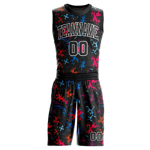 ชุดบาสเก็ตบอลพรีเมียมลดราคาพิเศษ ผลิตจากโพลีเอสเตอร์ 100% แบบไม่มีแขน แห้งเร็ว ระบายอากาศได้ดี พร้อมบริการออกแบบโลโก้ตามสั่ง ราคาขายส่ง - Product Image 2