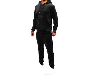 ชุดฝึกวิ่งจ๊อกกิ้งผ้าฝ้าย100% สำหรับผู้ชายชุดวอร์มเล่นกีฬาสองชิ้นกางเกงสำหรับฤดูใบไม้ร่วง - Product Image 4