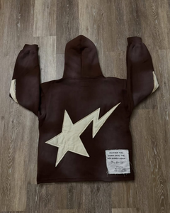 Combinaison évasée tendance pour adultes 500 GSM 100% coton Séchage rapide Poids lourd Respirant Durable Hiver Ensemble Détresse - Product Image 5