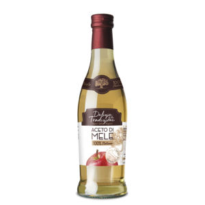 Vinagre de Sidra de Manzana Italiano 100% Natural, Transparente, Tradicional, ACETIFICIO ARETINO S.R.L. Paquete de 12 Botellas de Líquido de 500 ml - Product Image 1