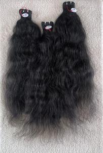 Extensiones de Cabello Humano Natural Indio 100% Remy Virgen, Trama Doble Plana a Máquina, 100g, Estilos Ondulados, para Tejer - Product Image 5