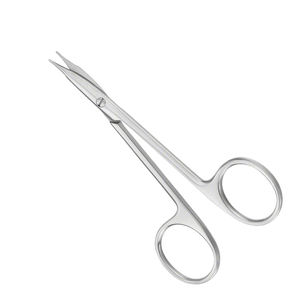 STEVENS Ciseaux à disséquer Ciseaux à ténotomie Ciseaux médicaux en acier et métal émoussés incurvés 110 mm 4 14 pouces 5 pouces - Product Image 1