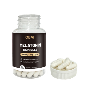 Hot Sell Private Label OEM 60 Capsules 100% Drug-free Melatonin Capsules <strong>Dietary</strong> <strong>Supplements</strong> for Adults - Product Image 2