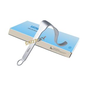 Retracteur de hanche antérieur Weitlaner de grande taille pour chirurgie d'arthroplastie de la hanche par abord antérieur, manuel, Classe II, certifié CE, haute performance - Product Image 2