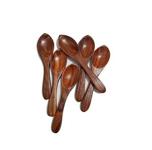 Ensemble de couverts en bois 100% de qualité alimentaire, meilleur ensemble de couverts pour la maison, la cuisine, la table, bois massif, miroir, cadeaux, vente directe d'usine, tendance - Product Image 6