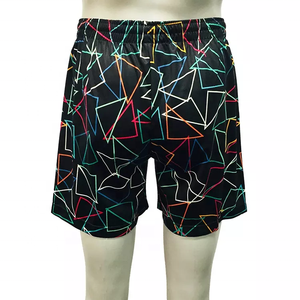 Short pour homme High Street Quick Dry Service OEM de qualité supérieure durable Motif uni imprimé par sublimation Prix Top Tendance Décontracté - Product Image 2
