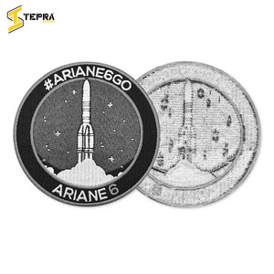 TEPRA SPORTS Parches Bordados Hechos a Mano de Alta Calidad, Termoadhesivos, Personalizables, Diseño de Flor en Forma de Corazón, Precio Competitivo, para Sombreros de Fieltro - Product Image 5