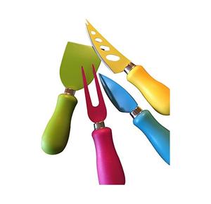 Manche coloré Meilleur design Couteaux à fromage et à beurre Résine faite Poignée polie et acier inoxydable avec du fromage plaqué argent - Product Image 1