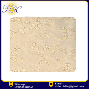 Rideaux en PVC en lin à motif floral de luxe de haute qualité pour la décoration de porte de fenêtre de bureau à domicile meilleur prix approvisionnement d'usine - Product Image 2