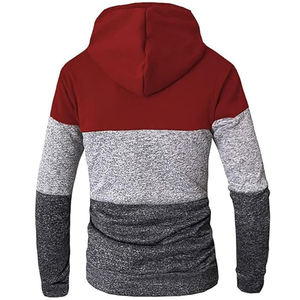 Jersey informal de invierno para hombre de peso pesado Sudadera con capucha French Terry Solid Printed Oversize One Size Plain Dyed Poliéster/Algodón - Product Image 4