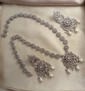 Conjuntos de joyería artificial de acero inoxidable para mujer de calidad superior de 3 piezas más vendidos al por mayor precio barato para bodas - Product Image 3