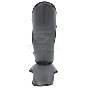 Protège-tibias en cuir populaires à prix d'usine, nouveau design, pour adultes, entraînement de boxe, compétition, protection professionnelle TATRAD SPORTS - Product Image 5
