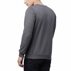 Nouveaux sweats Casual Winter Heavyweight Fleece 100% Cotton Plain Sweatshirts - Product Image 2