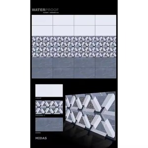 กระเบื้องผนังพอร์ซเลน300X600มม. เคลือบดิจิตอล12X24สำหรับห้องน้ำกลางแจ้ง - Product Image 2
