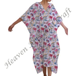 2026 Jalabiya Designer <b>Women's</b> Cotton Long <b>Kaftan</b> BPK078 Islamic <b>Dress</b> Long <b>Kaftan</b> Jilbab Gown Muslim Abaya for Plus Size <b>Women</b> - Product Image 6