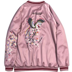 Chaquetas de satén de seda estilo Collage para hombres y mujeres Materiales de alta calidad Servicio OEM de moda Colección de invierno - Product Image 3