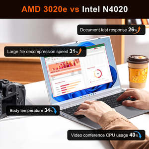 Portátil Económico de 14 Pulgadas con Windows 10, Intel, Pantalla de 144Hz con Relación de Aspecto 16:10, Almacenamiento SSD+HDD - Product Image 5