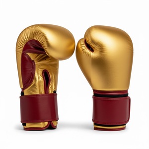 ถุงมือชกมวยมินารัต คุณภาพสูง หนังวัวแท้ 100% ระดับพรีเมียม สำหรับมวย MMA ระบายอากาศได้ดี พร้อมโลโก้สั่งทำพิเศษ - Product Image 1