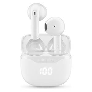 CORE TWS para auriculares Bluetooth con micrófono, color blanco, BTCORETWSW 0971268, auriculares sin cancelación de ruido - Product Image 1