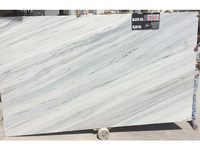 Dalles de marbre blanc grand format, épaisseur 2cm 3cm, polies, imperméables, naturelles, pour escaliers, rebords de fenêtre, salle à manger, intérieur, salle de bain, villa, appartement