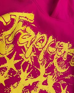 Sudaderas con capucha pesadas de lavado ácido para mujer, tela tejida de alta calidad, anticontracción, secado rápido, Nailon/algodón, logotipo frontal personalizado - Product Image 3