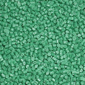 Fournisseur en gros de confiance, vente de qualité d'injection, couleur verte 100%, granulés de plastique d'injection HDPE, granulés de plastique HDPE - Product Image 1