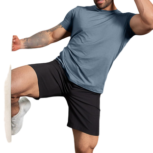 Vêtements de plein air hommes T-shirt haute qualité sonnerie produit personnalisé blanc col rond tissu extensible T-shirt pour hommes - Product Image 3