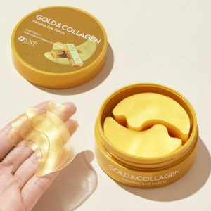 [SNP] Parche ocular reafirmante de oro y colágeno 60ea-Cosméticos de Corea al por mayor - Product Image 2