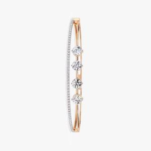 Hot Sale 925 Sterling Silver VVS Moissanite diamond Tennis <b>Bracelet</b> <b>Rose</b> <b>Gold</b> Plated Round Brilliant Cut Jewelry <b>for</b> <b>Women</b> - Product Image 4