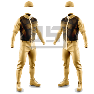 Pantalon de baseball personnalisé imprimé par sublimation, en tissu athlétique respirant avec fermeture éclair, pour entraînements et matchs de ligue pour hommes - Product Image 5