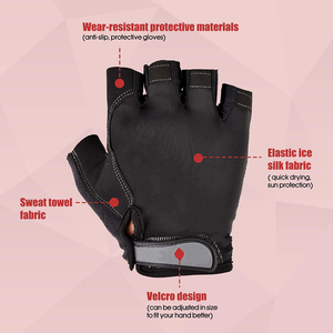 Top Product Weightlifting <b>Fitness</b> <b>Gloves</b> Breathable Gym Sports Outdoor Strength Training Weightlifting <b>Gloves</b> - Product Image 5
