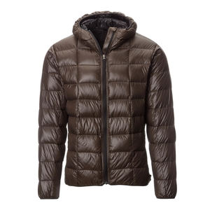 Style personnalisé hommes tout-petits réversible résistant à l'eau compressible brillant à capuche bouffant manteau homme bulle veste isolé club manteau - Product Image 6