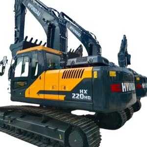 รถขุดฮุนได HX220HD มือสอง สภาพดี รถขุดไฮดรอลิกแบบตีนตะขาบ สำหรับงานก่อสร้างอาคาร - Product Image 1