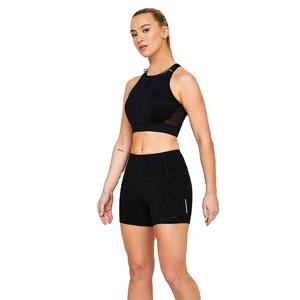 กางเกงขาสั้นสำหรับวิ่งสำหรับผู้หญิงระดับพรีเมี่ยมขนาด4นิ้ว-ดูดซับความชื้นและทนทาน-เหมาะสำหรับการวิ่งมาราธอนและวิ่งเทรล - Product Image 1