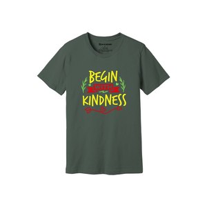 เสื้อยืดผ้าฝ้าย 100% พิมพ์ลายธีมความเมตตา น้ำหนัก 160-180 GSM มี 12 สีให้เลือก  รับออกแบบลายและตำแหน่งได้ตามต้องการ - Product Image 6
