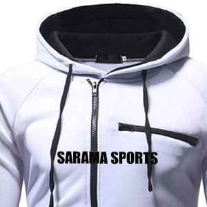 Sweat-shirt à capuche de haute qualité surdimensionné avec logo brodé personnalisé, meilleur fabricant de sweats à capuche vierges de poids lourd - Product Image 4