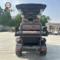 Voiture tout-terrain de luxe 6 places 48V 4KW à prix abordable, idéale pour les plages, les terrains de golf, les parcs