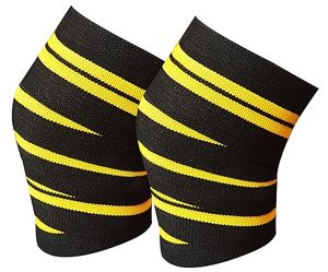 Knee wraps weightlifting cotton <b>bandage</b> - Product Image 1