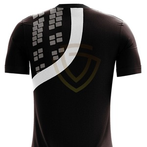 Custom Logo 100% Polyester Quick Dry Breathable V-neck Soccer Uniforms for Men Latest Design Football Kits Soccer Uniforms - Product Image 6