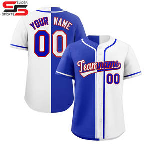 Nouveau design Qualité garantie Baseball Jersey T-Shirt Oversize Impression personnalisée pour les hommes en gros bon marché - Product Image 3